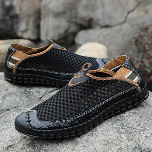 Vista 3 de Zapatos de agua para hombre, zapatos de agua anfibios para hombre, zapatos acuáticos descalzos para hombre, secado rápido y transpirables