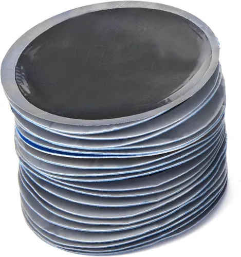 Vista 7 de 80 unids/caja de 2.283 in coche redondo caucho natural neumático reparación pinchazo frío parches tubeless kit de reparación de pinchazos