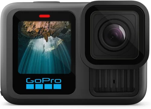 Vista 2 de GoPro HERO13 Black Extended Power Bundle - Dual Charger, 3 Enduro Batteries, 1 Curved Adhesive Holder, 64GB MicroSD Card, Mounting Clip + Thumb