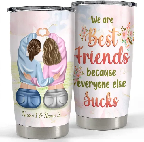 Vista 17 de SANDJEST Vaso personalizado de abeja con girasol de miel de 20oz 30oz con tapa, regalo para mujeres, niñas, hija, hermana, amantes de los animales