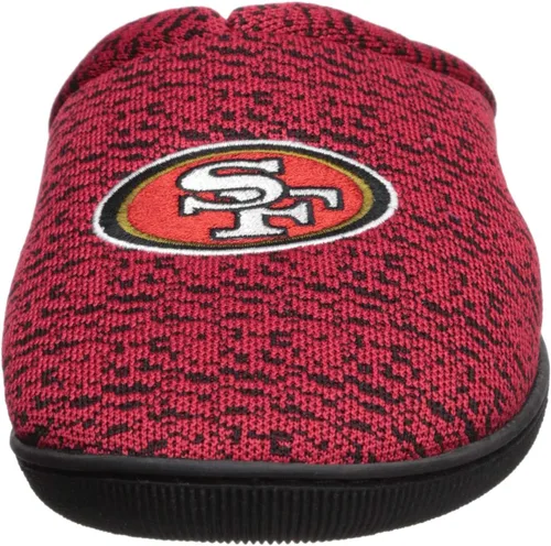 Vista 2 de FOCO NFL - Pantuflas para hombre con suela Cupsole tejidas en poliéster