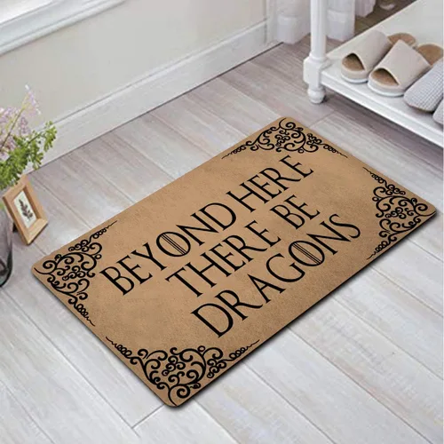 Vista 5 de Divertidas alfombrillas de bienvenida antideslizantes para puerta de entrada, tapetes de goma y tapetes de 18 pulgadas de ancho x 30 pulgadas