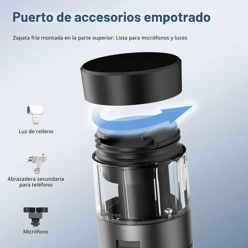 Vista 4 de Trípode de teléfono para iPhone 66" automático pop-up selfie stick