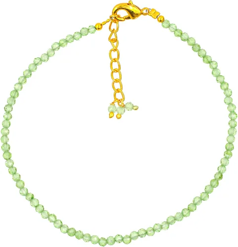 Vista 25 de TGH Pulsera de cuentas naturales con piedras preciosas microfacetadas, joyería para ella, cristales curativos energéticos de piedra natal, cadena