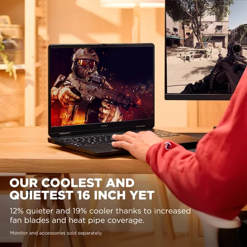 Vista 7 de HP OMEN 16 - Laptop para juegos, Intel Core Ultra 9 285H (>i9-14900), GeForce RTX 5070, PC AI Copilot IPS de 16 pulgadas 144Hz, 32 GB DDR5 RAM, SSD