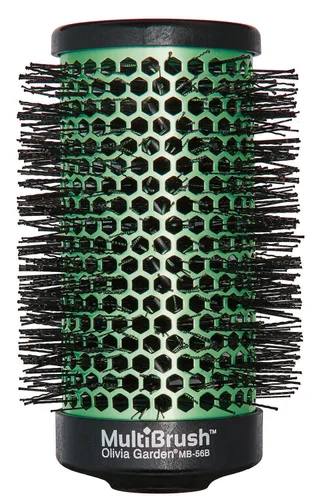 Vista 8 de Olivia Garden MultiBrush - Cepillo térmico desmontable no eléctrico con barril de cerámica
