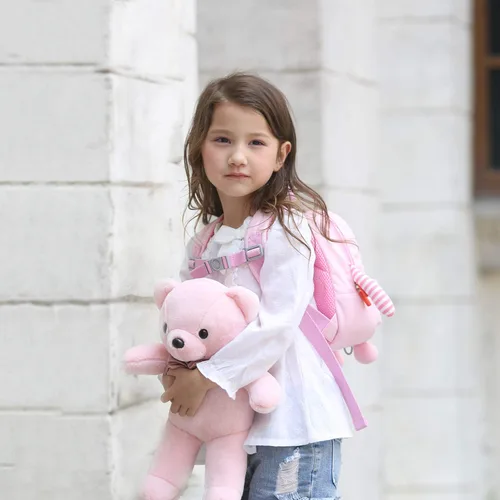 Vista 5 de GAGAKU Mini mochila para niños y niñas de 2 a 5 años, 1, rosa