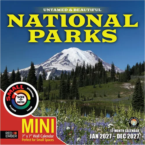 Vista 70 de RED EMBER National Parks - Calendario de pared 2027 de 12 meses 02 - Untamed & Hermosos Parques Nacionales