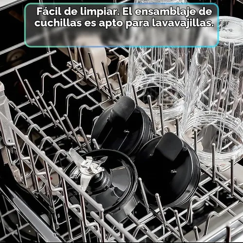 Vista 6 de Piezas de repuesto para licuadora Ninja Blender 7 aletas, paquete de 2