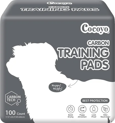 Vista 6 de COCOYO - Almohadillas de entrenamiento ecológicas de bambú Almohadillas para cachorros ecológicas para todos los perros 100 almohadillas súper