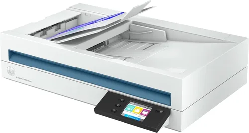 Vista 5 de HP ScanJet Pro N4600 fnw1 escáner profesional, ADF, tecnología de escaneo CIS, plataforma plana (20G07A)