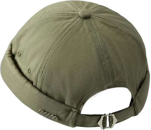Vista 13 de Croogo Gorra Docker de secado rápido, ligeros, transpirables, sin ala para hombre Ct81-negro