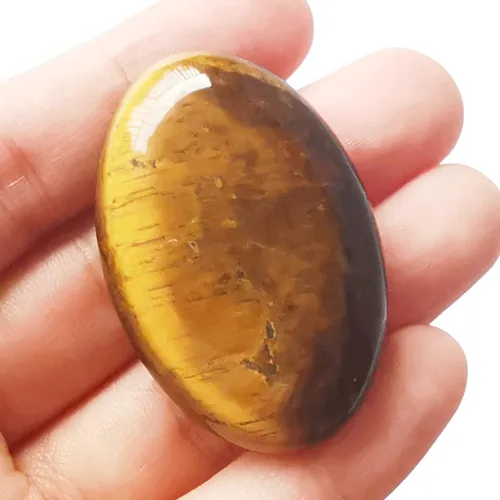 Vista 8 de Piedra de sangre africana, mini bolsillo ovalado de palma curativa, cristal curativo, spa, piedra energética, cristales y piedras curativas