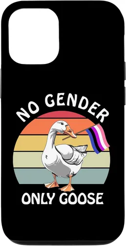 Vista 4 de Funda para iPhone 12 Pro Max Genderfluid Goose Bi Pride Flag Bi Pride Parade Flag LGBTQ