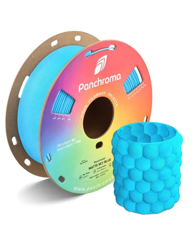 Vista 38 de Polymaker Panchroma - Filamento PLA mate de 0.07 in, 2.2 lbs, madera de Madera mate de doble degradado