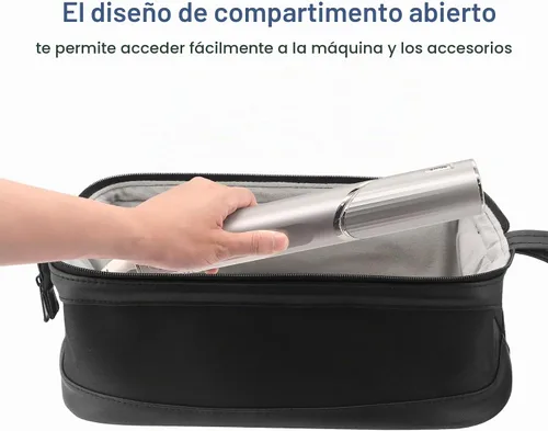 Vista 6 de Funda de viaje Airwrap para Dyson/Shark Flexstyle, bolsa de viaje para Dyson Airwrap/Shark Flexstyle completo Styler y accesorios, bolsa de viaje