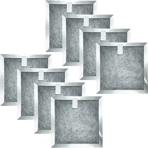 Vista 8 de Filtro de repuesto Nispira E compatible con Holmes E HAP116Z, HAP115Z, HAP116Z-U Agarrador de olor de aluminio de purificador de aire. Comparado