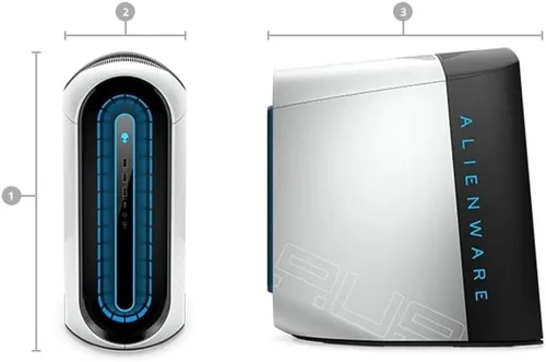 Vista 2 de Dell Alienware Aurora R12 Gaming Desktop (2021) Core i7-1TB SSD - 128 GB RAM - 3080 Ti 8 núcleos a 4.9 GHz - CPU de 11.ª generación - 12 GB