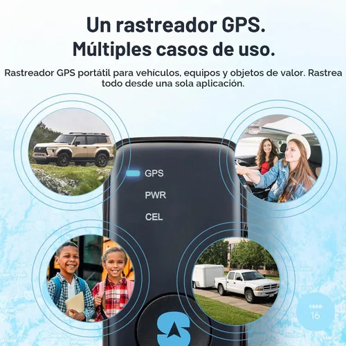 Vista 5 de Spytec - Mini rastreador GPS GPS y kit de rastreador GPS para vehículos, automóviles, camiones, motocicletas, seres queridos y rastreador de activos