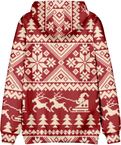 Vista 3 de Men'S Christmas Hoodies Oversized Cotton Light Weight Graphic Ugly Christmas Sweatshirt Novelty Warm Pullover