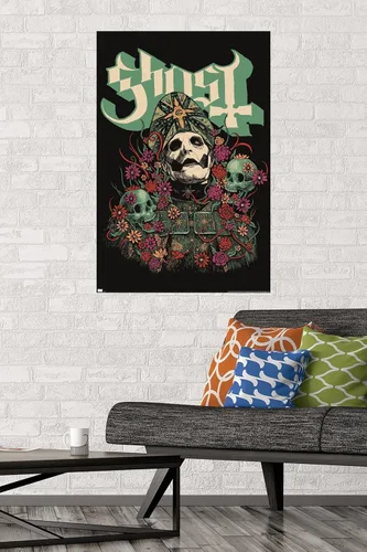 Vista 2 de Trends International Ghost - Póster de pared Bliss, 22.37 x 34.00 pulgadas, versión premium sin marco