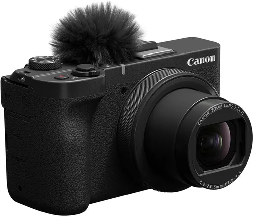 Vista 2 de Canon Cámara PowerShot V1 4K Vlogging Sensor de 1 pulgada Pantalla abatible AF de seguimiento facial Creación de contenido 4K compacta