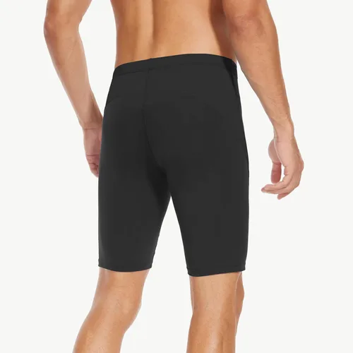 Vista 58 de Traje de baño deportivo competitivo para hombre, traje de entrenamiento de resistencia de carreras, pantalones cortos de natación de secado rápido