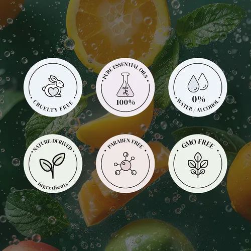Vista 6 de Citrus Burst - Aceites esenciales para difusores para el hogar, aceite esencial de cítricos derivados de la naturaleza, aceites difusores de larga