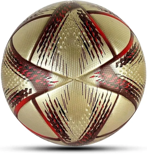 Vista 5 de Balón de fútbol de la Copa del Mundo 2022, Copa Mundial 2022, réplica de balón de fútbol/pelota de fútbol, Copa del Mundo 2022, Balón de fútbol