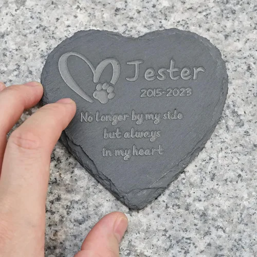 Vista 5 de Regalos Conmemorativos para Pérdida de Perro, Piedra Conmemorativa para Mascotas, Regalos Conmemorativos para Perro, Regalo de Simpatía por Pérdida