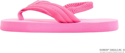 Vista 2 de Rainbow Sandals Grombow - Goma suave para niños, con correa de neopreno y correa trasera