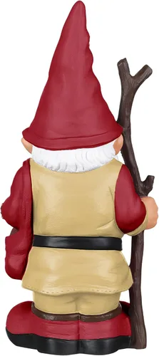 Vista 3 de FOCO NFL Team Logo Holding Stick Garden Statue Outdoor Gnome Varios