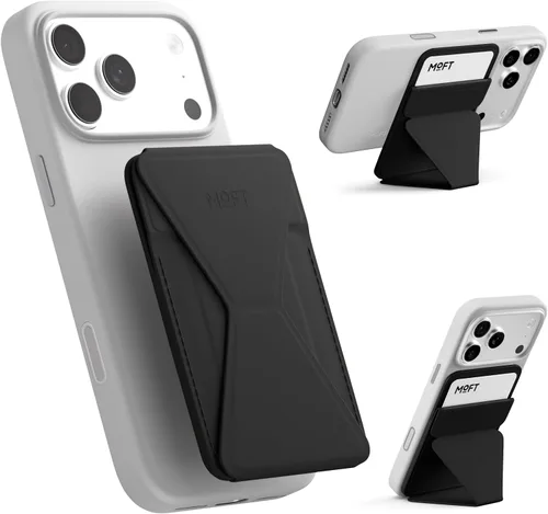Vista 25 de MOFT Soporte para teléfono y cartera AERA, cartera MagSafe, tarjetero beach blanco