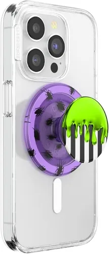 Vista 7 de Agarre para teléfono de PopSockets con soporte expansible, agarre adhesivo, PopSocket de Halloween - Colmillo Colmillo Tástico