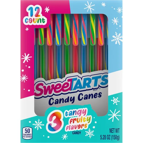 Vista 15 de SweeTARTS Cuerdas, dulces, sandía Berry Collision, suave y masticable, 9 oz