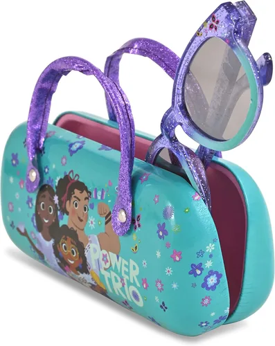 Vista 10 de Disney Encanto - Gafas de sol para niñas con estuche a juego Lindas gafas de sol para niñas