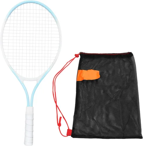 Vista 7 de Colaxi Raqueta de tenis para niños, 21 pulgadas, marco de aleación de hierro, agarre antideslizante, equipo de tenis para parque recreativo patio