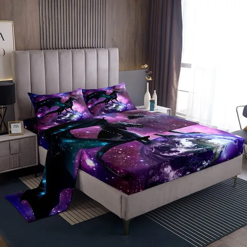 Vista 40 de Erosebridal Highland Cow - Juego de sábanas de tamaño individual con diseño de rosas para niños, niñas, adolescentes, adultos, animales salvajes