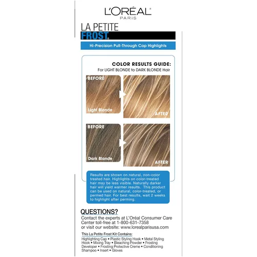 Vista 8 de L'Oreal Paris Professional Techniques La Petite Frost Chardonnay, 1 unidad