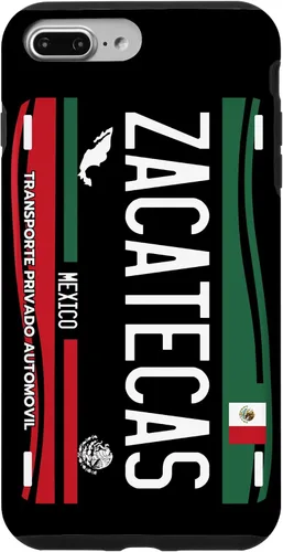 Vista 12 de Placa de matrícula Zacatecas para iPhone 13 Pro Max, Zacatecas México, funda Zacatecas