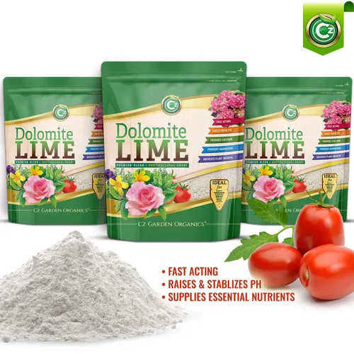 Vista 3 de Cal Dolomítica Orgánica 5 LB - Hecho en EE.UU. - Fertilizante de Enmienda de Suelo de Jardín para Plantas. Aditivo de Calcio/Magnesio. Eleva