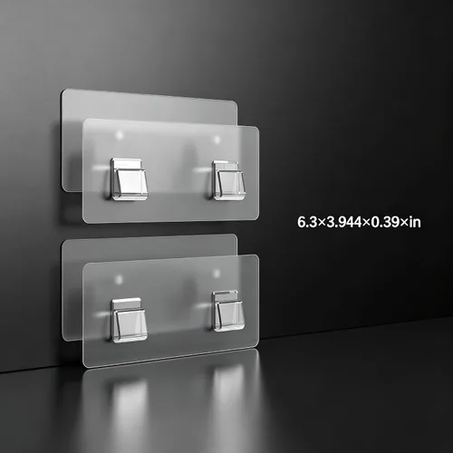 Vista 2 de Shower Caddy Adhesive Replacement Pads, Waterproof Wall