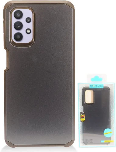Vista 3 de Para Samsung Galaxy A32 5G (SM-A326) - Funda de goma para teléfono - AH2 Azul Marino