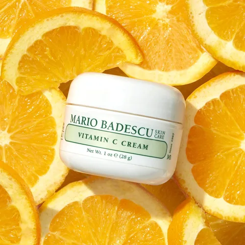 Vista 6 de Mario Badescu Crema de vitamina C Hidratante facial ligero enriquecido con niacinamida para todo tipo de piel Reduce visiblemente los signos