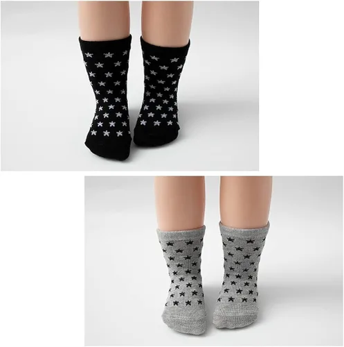 Vista 4 de Yenzat Calcetines antideslizantes con agarre para bebés, niños y niñas, Boys