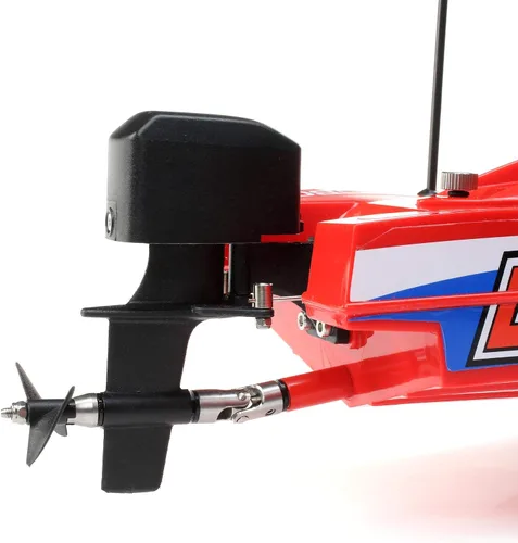 Vista 5 de Pro Boat Lucas Oil 17 Power Race DeepV w/Smart Chg & BattRTR PRB08044T2 Barcos RTR Eléctrico Amarillo