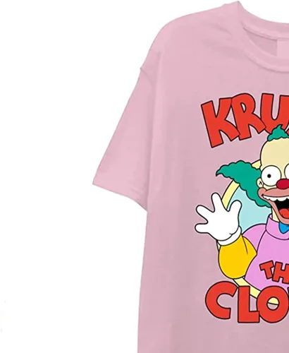 Vista 5 de The Simpsons Camiseta clásica de Bart Simpson Homer, Bart, Lisa para hombre