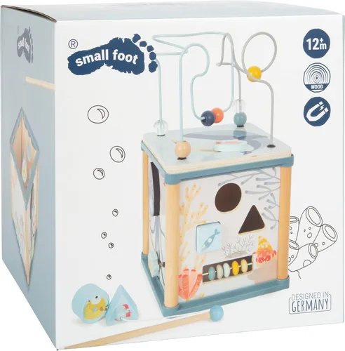 Vista 7 de Small Foot 11910 Motor Skills Cube Underwater World, Azul