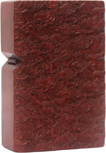 Vista 32 de Carcasa exterior de palisandro Huanghuali natural tallado para módulo Zippo (1000 brazos Avalokiteshvara de la diosa 3#)