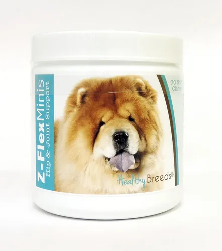 Vista 21 de Healthy Breeds Affenpinscher Z-Flex Minis - Masticables suaves para cadera y articulaciones, 60